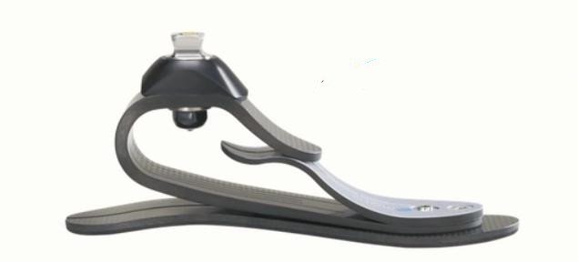 微型切片技術碳纖儲能假腳