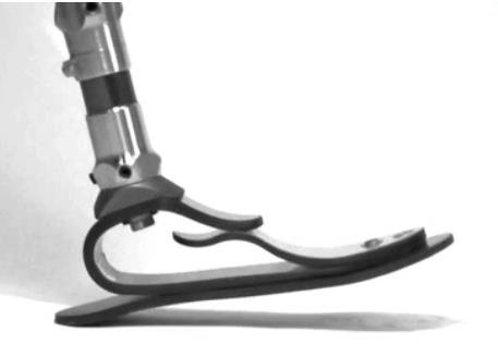 微型切片技術碳纖儲能假腳